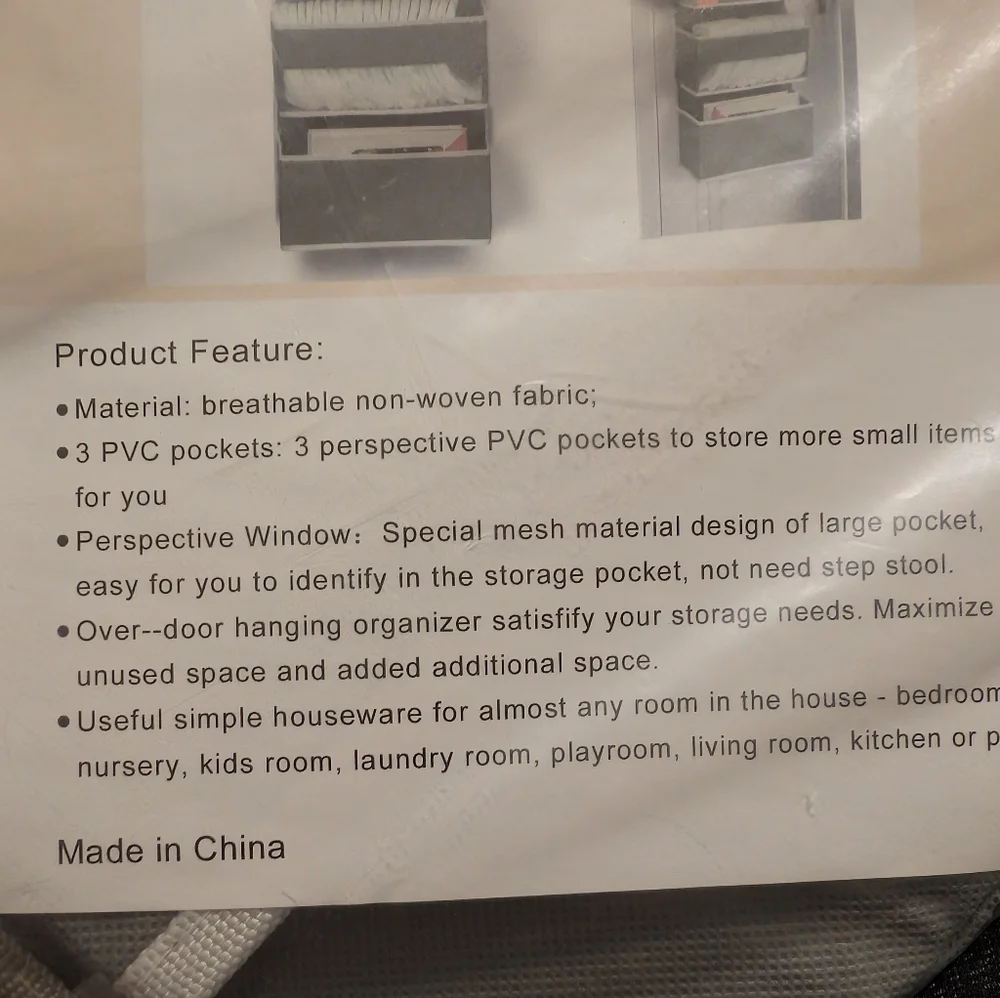 Door Hanging Organizer